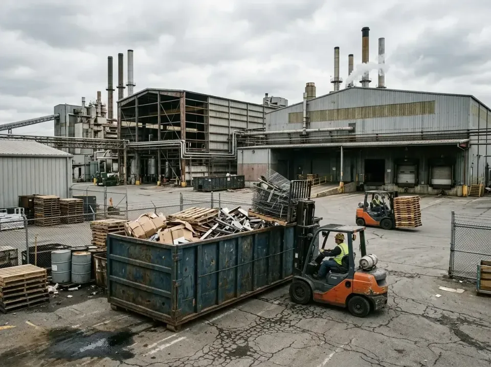industrial-factory-scrap-conta-003 — frequently asked questions, Cheap Roll-off Dumpster Rentals in East Palestine, OH